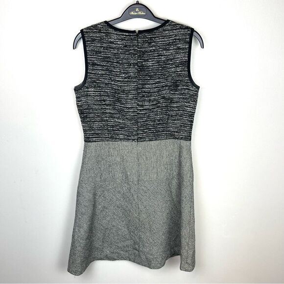 Brooks Brothers 365 Tweed Houndstooth A-Line Dress size 6 - Picture 2 of 4
